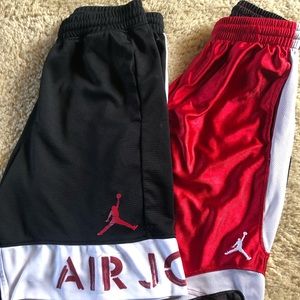 2 pairs boys Air Jordon shorts